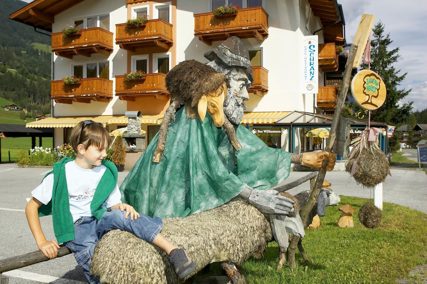 Aparthotel Garni Schranz Wald im Pinzgau Exterior foto